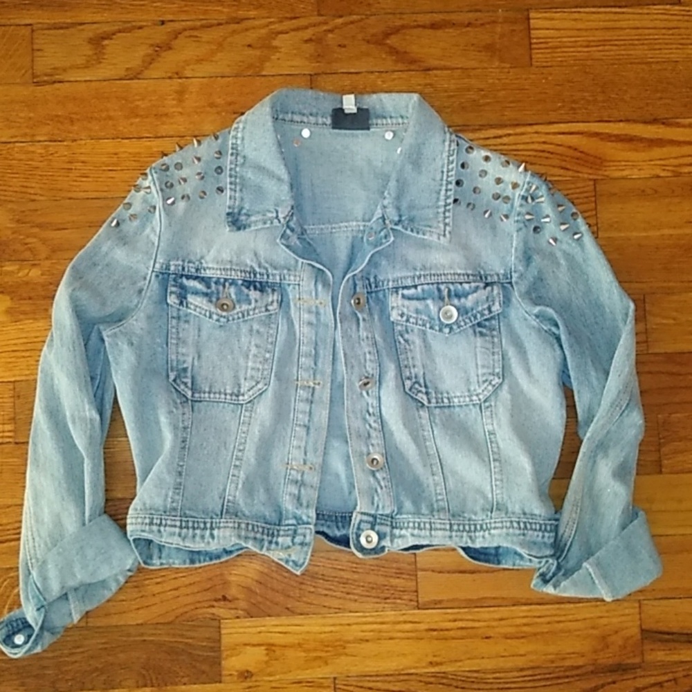 Studded Jean Jacket